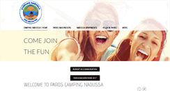 Desktop Screenshot of campingnaoussa.com